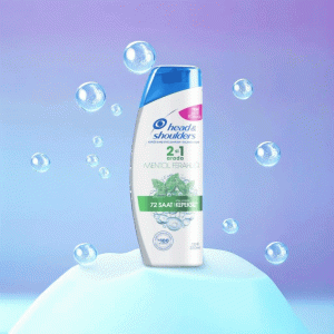 شامپو ضد شوره و طراوت دهنده head & shoulders نعنایی 350 میلی لیتر